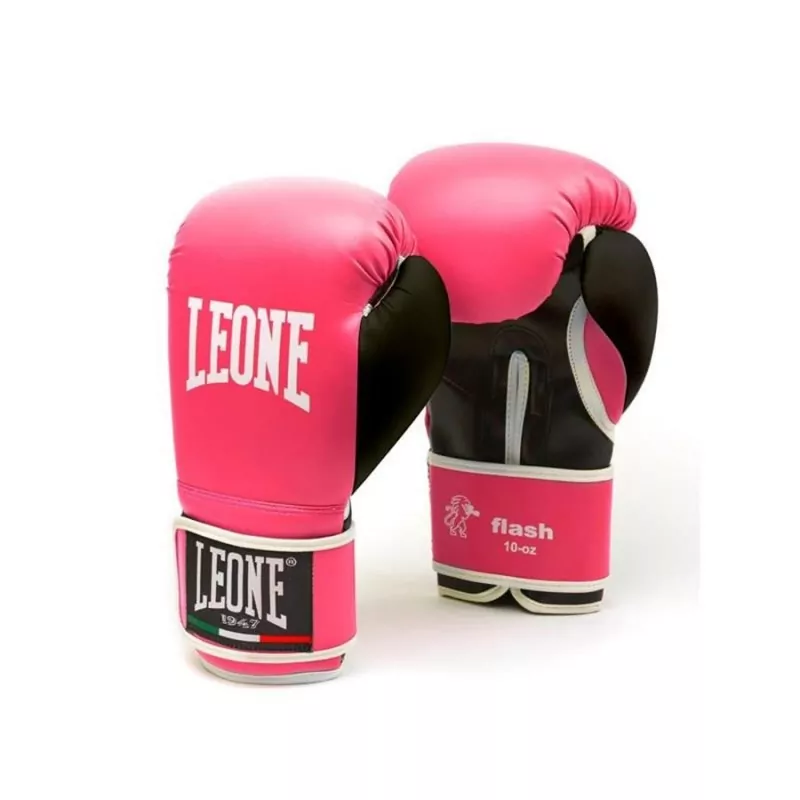 Guanti da boxe Leone flash (rosa)