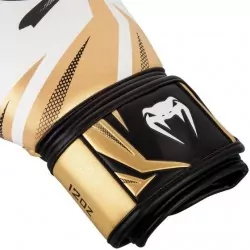 Luvas de boxe Venum Challenger 3.0 Branco / Preto / Dourado