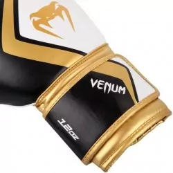 Luvas de boxe Venum Contender 2.0 Preto / Branco / Dourado