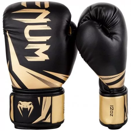 Luvas de boxe Venum Challenger 3.0 preto / dourado