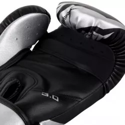 Luvas de boxe desafiador Venum preto / cinza