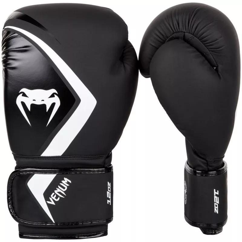 Guantes de boxeo Venum Contender 2.0 Negro/Gris/Blanco