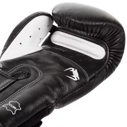 Guantes de boxeo Venum Giant 3.0 Cuero Negro/Blanco