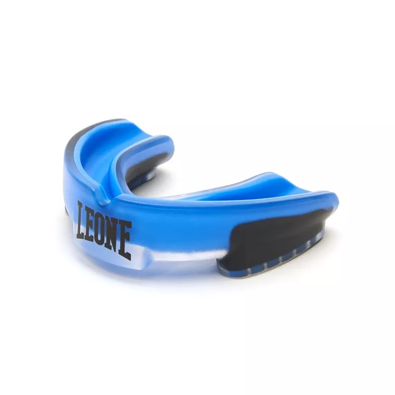 Protetor bucal muay thai Leone gel azul