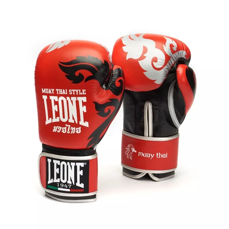 Luvas Leone Muay Thai Vermelho